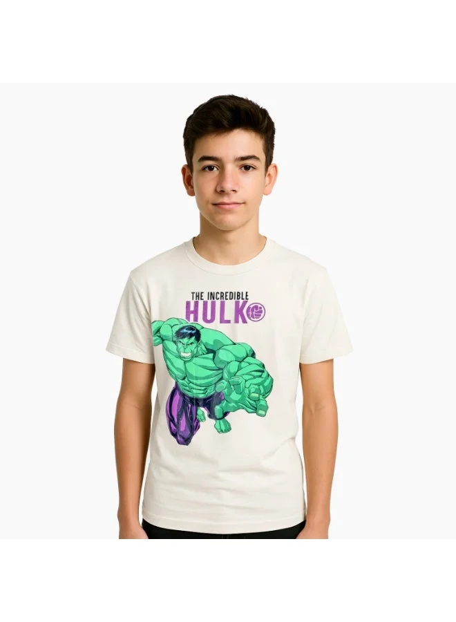 MARVEL Marvel Hulk  Boy's Short Sleeve T-Shirt
